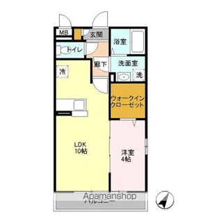 リビエラ【2階】の間取り