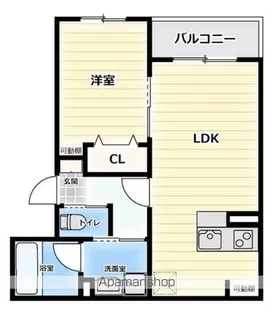 エテルノ.エビスII【3階】の間取り