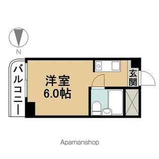 第2山藤ビル【3階】の間取り