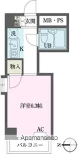 サクラビルNO1【10階】の間取り