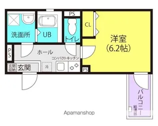 ALEGRIA尼崎西本町【302号室】の間取り