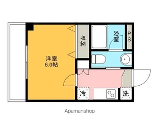 マリーナデルレイ5【4階】の間取り