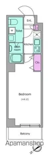 レジディア蒲田南プレイス【2階】の間取り