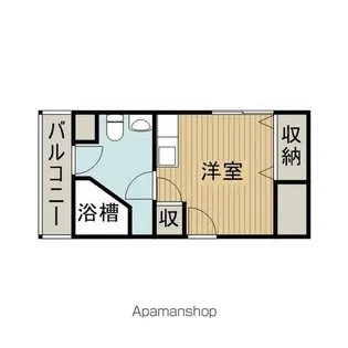 コンフォートマンション【2階】の間取り