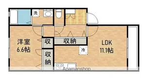 プチメゾンERI【2階】の間取り