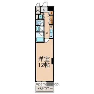 CASAΑ名駅南【6階】の間取り