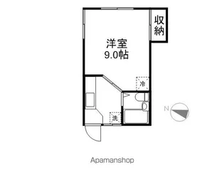 シティハウス美原【103号室】の間取り