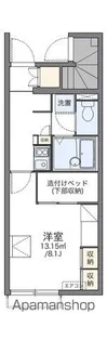 レオパレスインター古賀Ⅲ【1階】の間取り