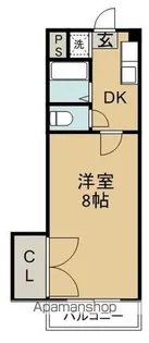 昭和ハイツ【201号室】の間取り