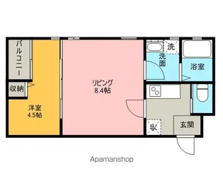 プリミエール上飯田南町【1階】の間取り