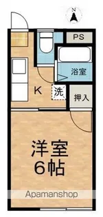 THコーポ【2階】の間取り