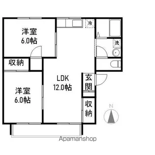 CENTIAGARDEN B【1階】の間取り
