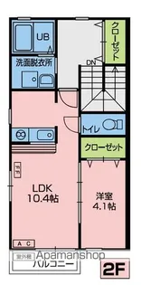 グランツ夢【2階】の間取り