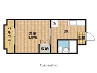 グランドゥール【2階】の間取り