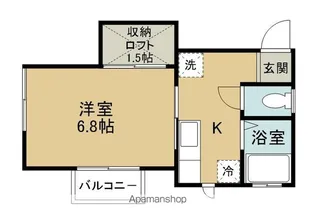 ウィンドヒルズ【1階】の間取り