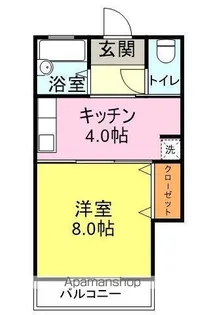 アルファ倶楽部マキシム【307号室】の間取り