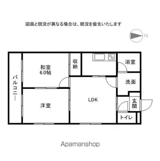 サクセス21【202号室】の間取り