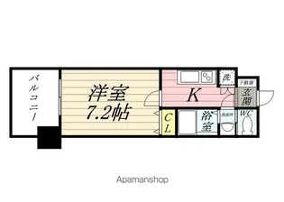 サヴォイコートオブアームズ【9階】の間取り