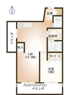ライブタウン道後【6階】の間取り