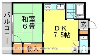 黒沼マンション【3階】の間取り