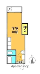 メゾンロワール【4階】の間取り