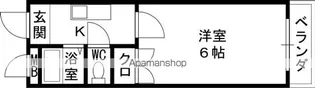 フレンズB棟【1階】の間取り