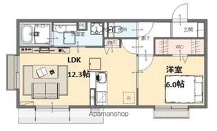 エスポワールタカムラⅡ【3階】の間取り