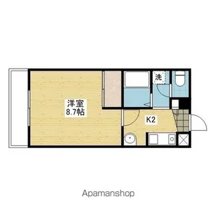 コスモリヴェール【1階】の間取り