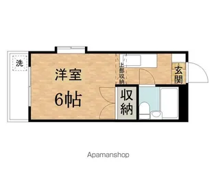 ストークマンション小礒2【401号室】の間取り