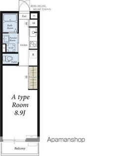 リブリ・CASA TRES【1階】の間取り