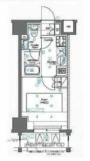 SYFORME YOKOHAMA−ODORIKOEN【8階】の間取り