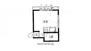 ローランドミューズ(花園)【3階】の間取り