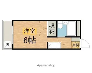 サンアベニュー椚田C【210号室】の間取り