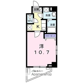 カサ フェリシダ【1階】の間取り