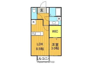 フォレステージ11【1階】の間取り