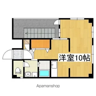 峯ビル【6階】の間取り