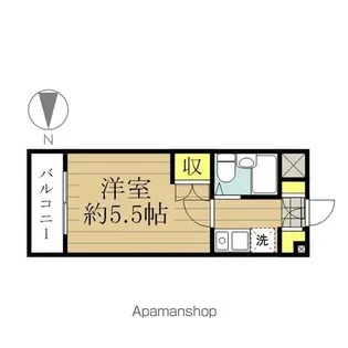 F.AZALEA喜沢【2階】の間取り
