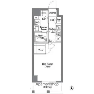 コンフォリア錦糸町DEUX【5階】の間取り