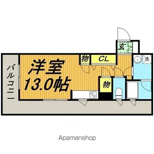 スペリオルクラブ【10階】の間取り