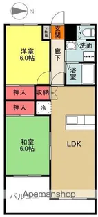 レジデンス兼喜【2階】の間取り