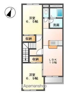 IN BOUND(インバウンド)【2階】の間取り