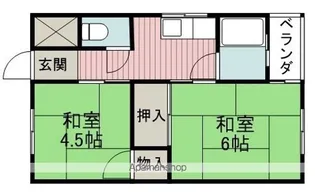 ウエダマンション【3階】の間取り