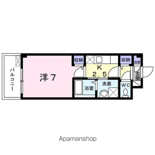 千葉県千葉市中央区神明町【マンション】の間取り