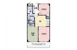 Twin Avenue A【2階】の間取り