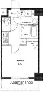 パレステュディオ神田EAST【2階】の間取り