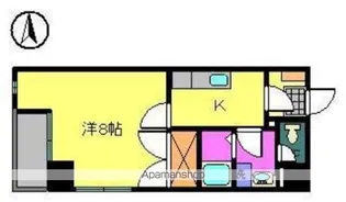 杉住宅南支店ビル【2階】の間取り