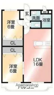 ユーミーアルシオン・【1階】の間取り