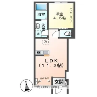 ソフィア【1階】の間取り