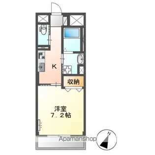 トレシャーナ【5階】の間取り
