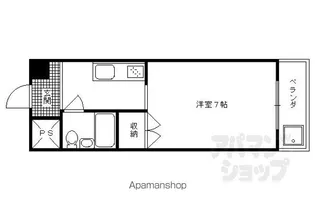 マンションREI【502号室】の間取り